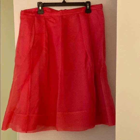 Boden Pink A-Line Pleated Skirt for Cocktail - Picture 7 of 7